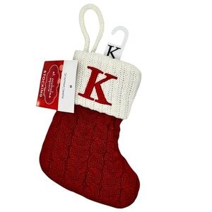 St. Nicholas Square Mini Monogram Christmas Stocking​​